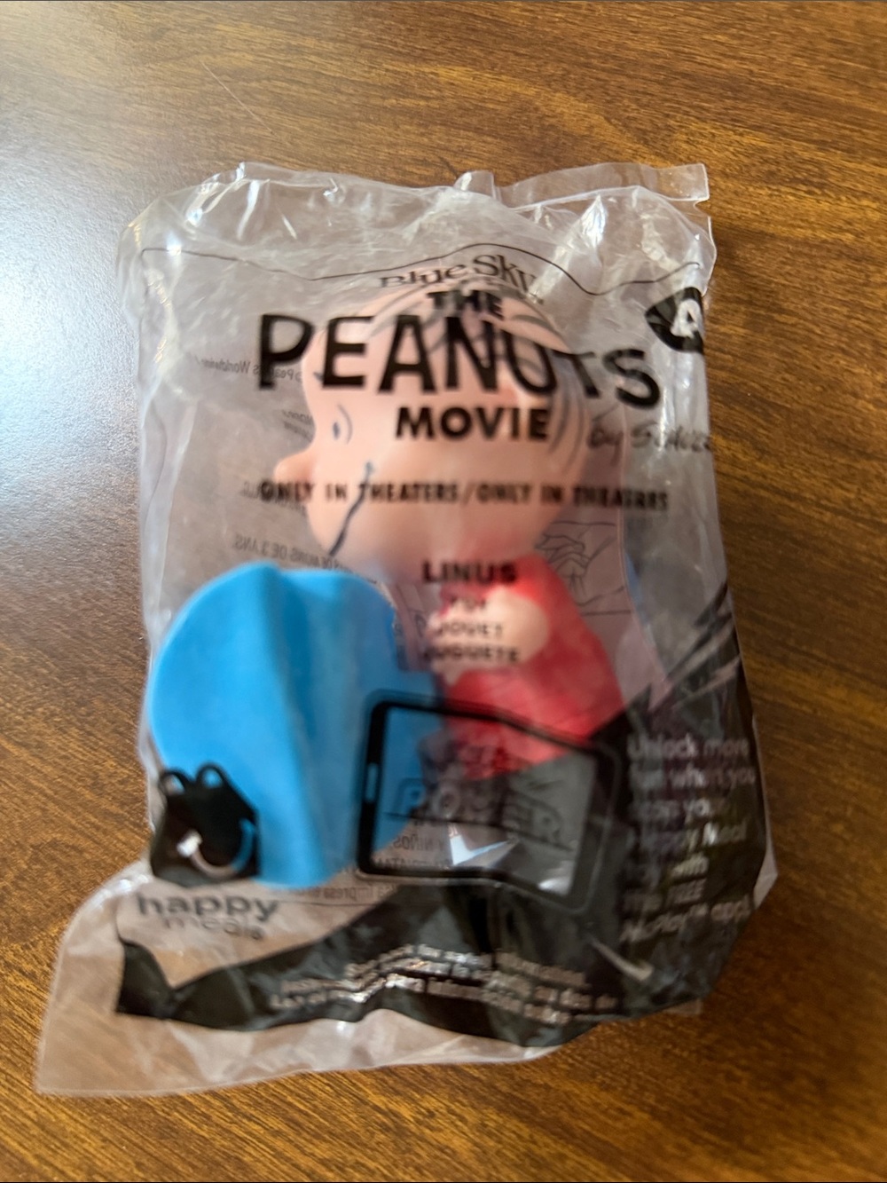McDonald’s Happy Meal The Peanuts Movie Linus Figure